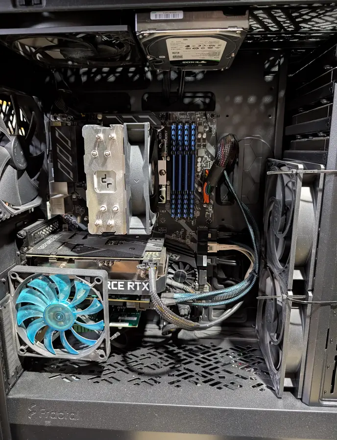 Picture of Codex - 80+TB Custom NAS/Server All in One, serving Core Lab and my digital life.