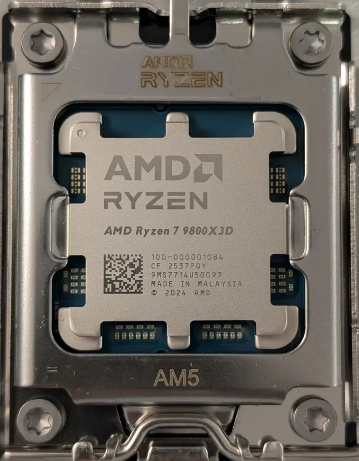AMD Ryzen desktop CPU for a homelab server.