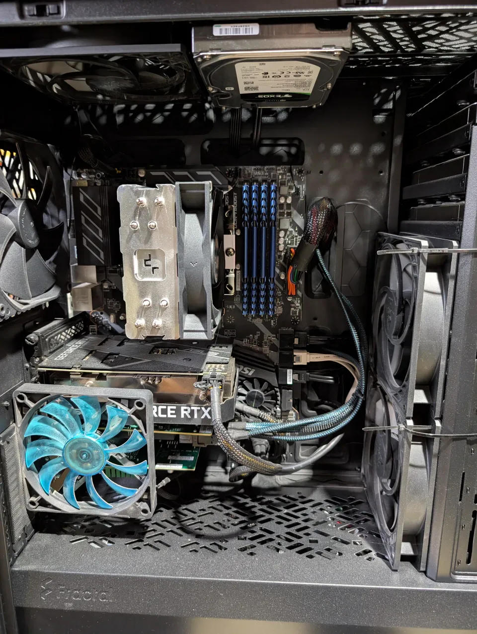 A picture of Core Lab's own Codex NAS & Server, she's a dusty girl before my bi-annual cleaning attack!